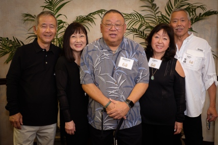 Kent & Cynthia Iwai, Bernie Imamura (Susan Aoki), Rudy & Carol O